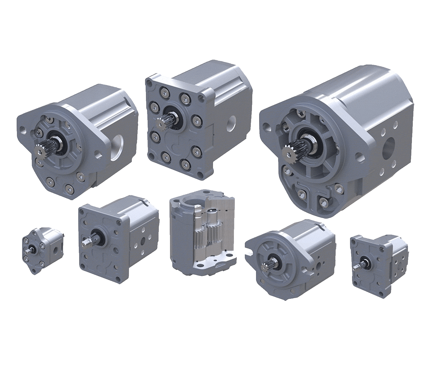 Danfos aluminum gear pumps