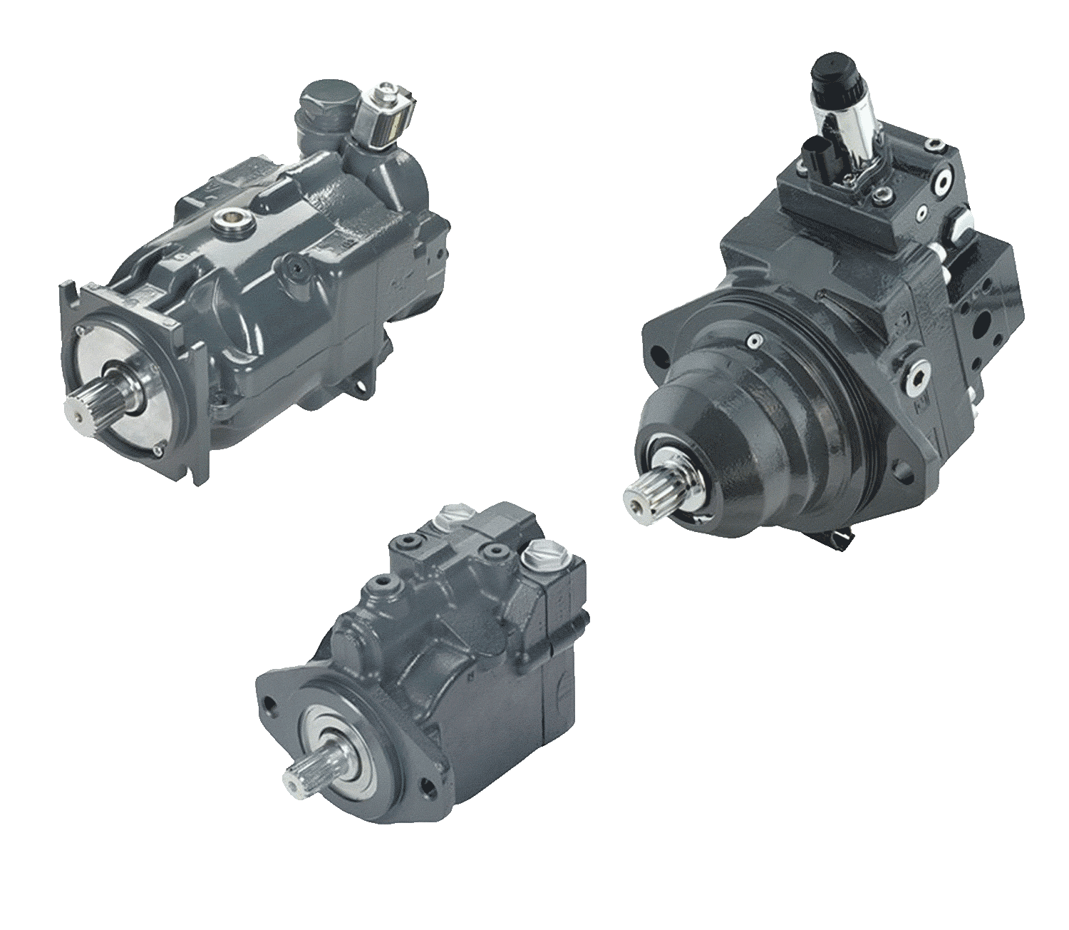 closed circuit axial piston motors